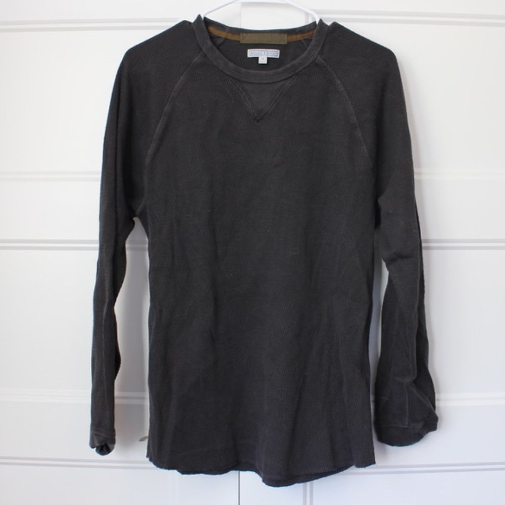 J Crew Wallace and Barnes Waffle Shirt, M